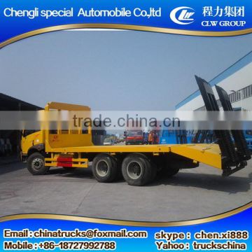 Super quality newly design low bed flat truck