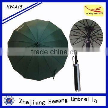 Popular Auto Open Cheap Straight Women Umbrella, Stick Umbrella