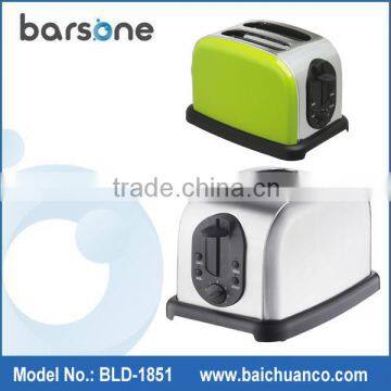Hot Brushed Stainless Steel 2-Slice Wide Slot Toaster