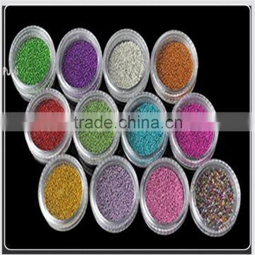 High temperature embossing glitter powder for textile printing