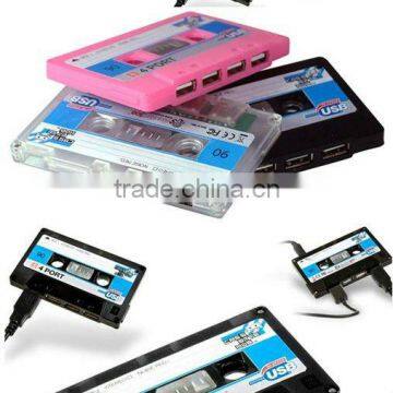 best selling 2.0 high speed tape usb hub powered 4 port