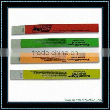 promotion event tyvek wristband