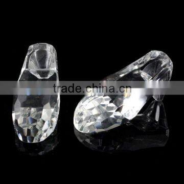 elegant small crystal shoes souvenir