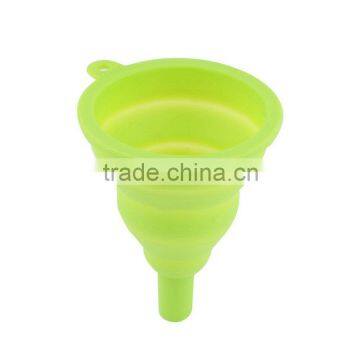 High Quality 1pc New Mini Silicone Gel Foldable Collapsible Style Funnel Hopper Kitchen Cooking Tools photo-5