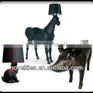 Hot selling animals shape table lamps/lighting for christmas decoration