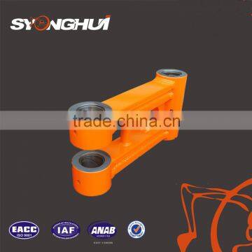 High quality excavator bucket link H-Link Supports arm Main connecting rod wheel loader Bucket Linkage DH500