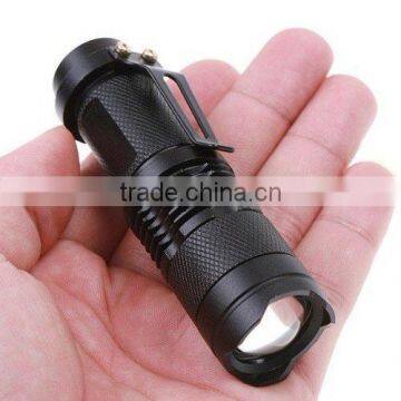 High quality aluminum material led flashlight torch