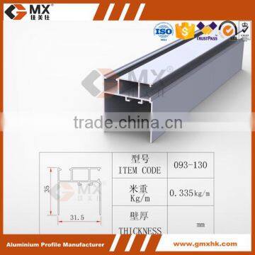 aluminum partition system