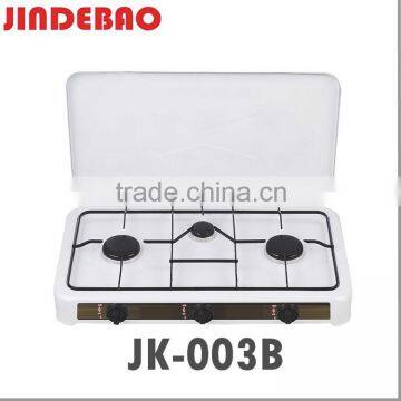 JK-003B 3 Burner Euro Gas Stove with gas stove auto ignition