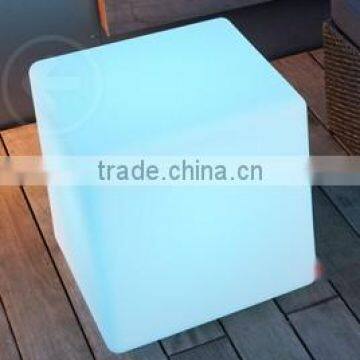 40CM Plastic LED furniture lighted CUBE for decoration