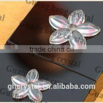 Clear Flower Shape Crystal Flower Decoration photo-3
