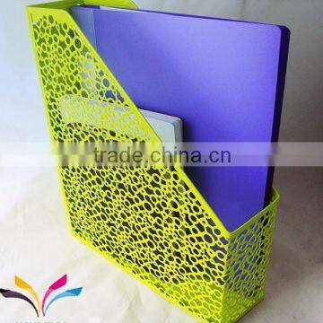 Factory Direct Free Sample Document Tray Desktop Metal Wire File Holder for Office photo-3