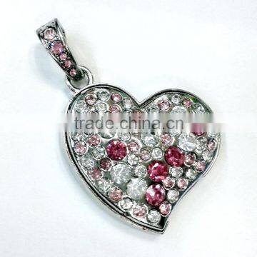 Wholesale Better Design Heart Shape Jewelry Swivel USB Flash Drive 8GB/16GB USB2.0 photo-5