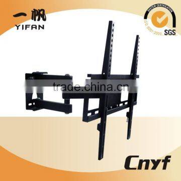 Economical one arm cantilever corner tv bracket for 400 vesa,lcd tv wall bracket