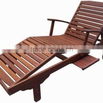Meranti Outdoor / Garden Furniture Set - Sun Lounger