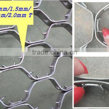 253MA Hex Mesh with Bonding Holes, Hexmesh for Blast Furnace