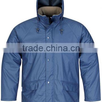 Rain jacket with lining