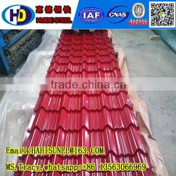 Rad corrugated steel roofing sheet for roofing