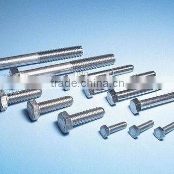Hex Bolt Nut Fasteners DIN933 DIN931 Low Carbon Steel 6.8 8.8 photo-5