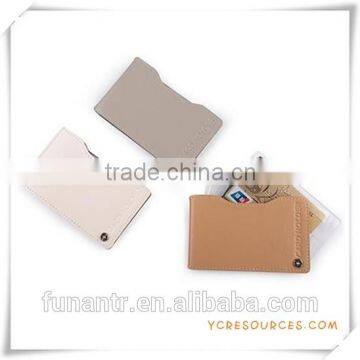 PU leather card bag 10 card slots for promotion(TI01001)