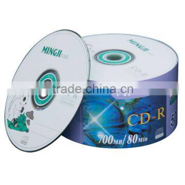 CD-R 52X 700MB Silver/PRINTABLE CD-R /RISHENG CD-R A Grade photo-2