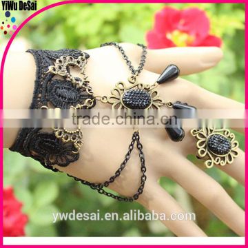 lace bracelet bud silk bracelet with ring fashion bracelet