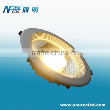 Factory direct sale low price cob led down light 12watt cob led downlight fixture for shopping mall