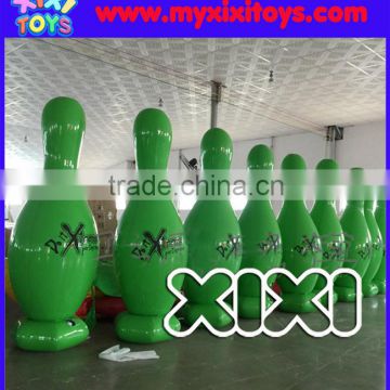 Popular giant inflatable bowling pins, large human inflatable bowling sport game