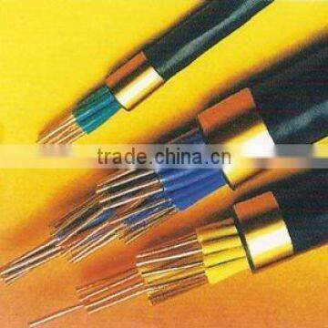 copper plastic insulated control cable