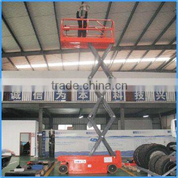 6m small tight scissor car lift/scissor lift table