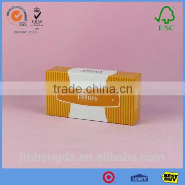 Manufacturer Wholesale CMYK Recycled Cosmetic Box With Flat Packing