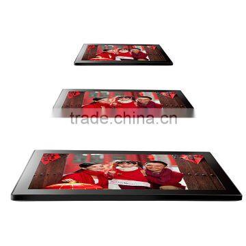 Factory supply 15.6/18.5/21.5/24/27 inches large size android digital photo frame,