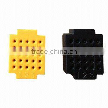 2014 hot sell white ABS metal reed 25 tie-point solderless breadboard