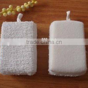 cotton body bath sponge DMF-09145