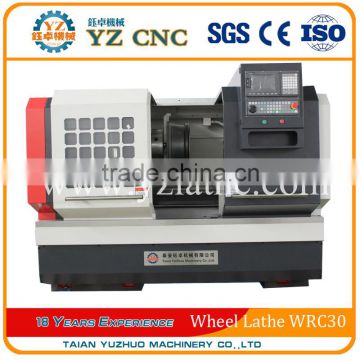 Rich Export Experience alloy wheel cnc horizontal lathe WRC30