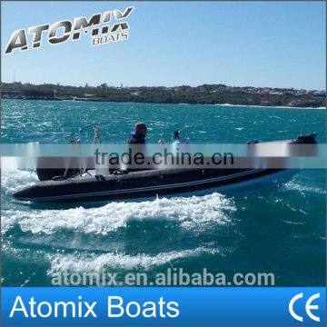 5m Rigid inflatable boat with outboard engine