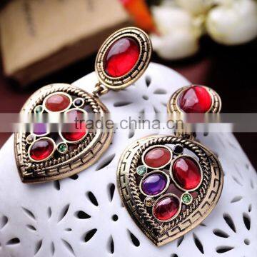 Simple Fashion Hot Sale Exquisite Elegant Delicate Heart Earring, Dangling Earring, Fantasy Earring Wholesale photo-5