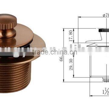 bath plug waste drain-GY01001