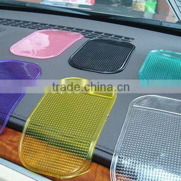 Self-adhesive car phone holder