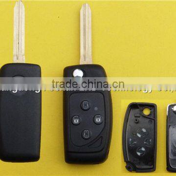 4 buttons flip folding key cover blank shell replacement Toyota