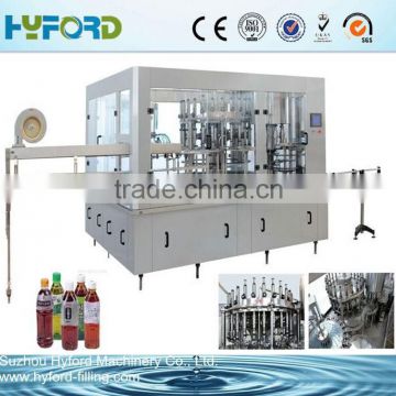 New 3-in-1 automatic hot fruit juice (tea) filling machine (hot sale)