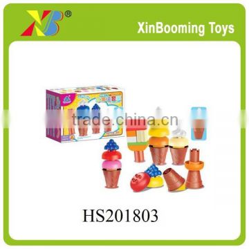 Kids Funny Building Brick Toy, Ice Cream Brick Toy