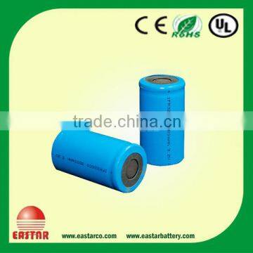 32600 3.7v 5000mah li-ion battery, lifepo4 battery cell