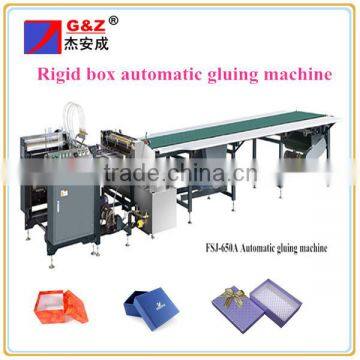 Gift box automatic gluing machine