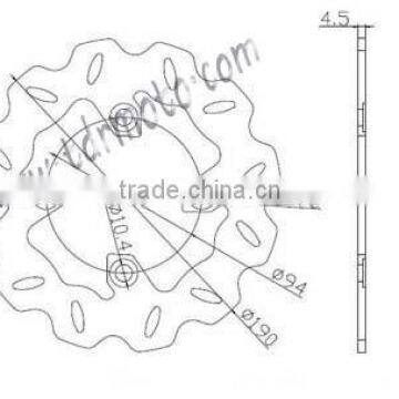 brake disc rotors for motorcycle