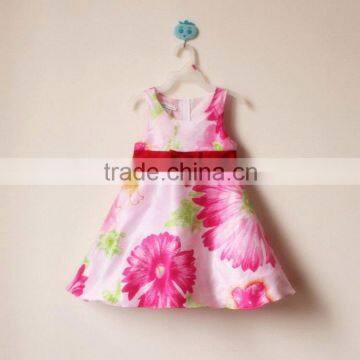 fashionable Plain Dyed little baby girls dress for farewell party                        
                                                                                Supplier's Choice