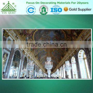 China Manufacturer Big Round Gypsum Plaster GRG High Strength Ceiling Dome