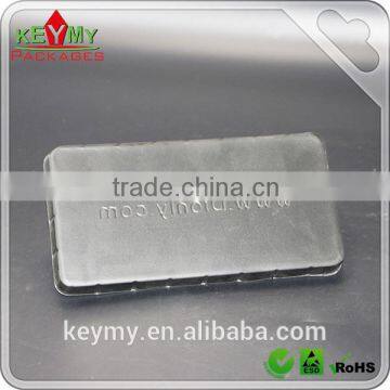 Accept custom order insert flocked blister tray,plastic blister flocking insert tray,plastic flocked insert tray
