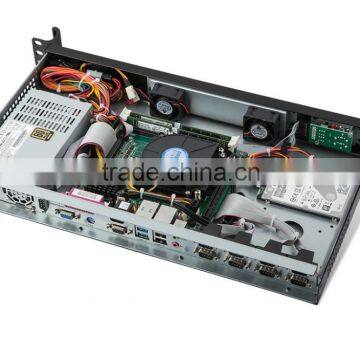 Black 1U 19 Inch Standard Embedded pc With Celeron Dual Core G1840 2.8G, 2G/32G SSD, 20 Watts photo-5