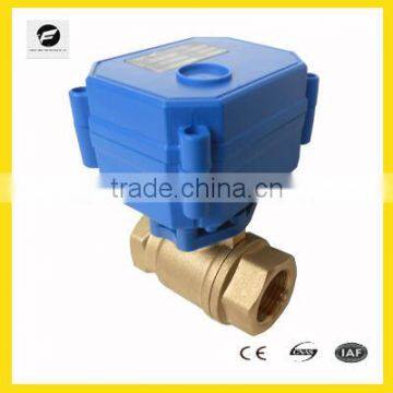 CWX-15Q/N 1/2" 15mm 2 way motorized bal valve for water treatment